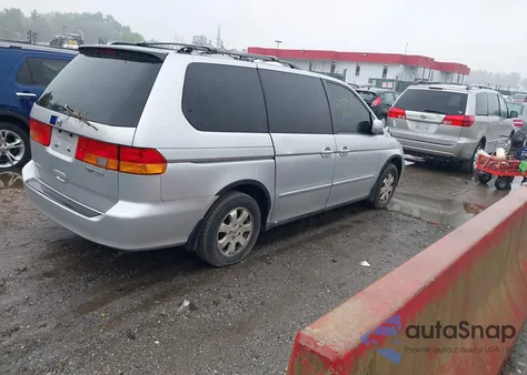 2003 Honda Odyssey Ex-L из США, поврежденный, VIN 5FNRL18023B031779